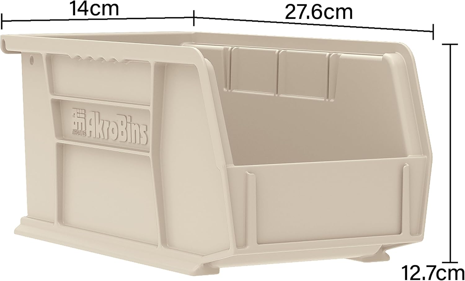 Akro-Mils AkroBins Stackable Storage Bins (12-Pack) | Garage & Pantry Organiser