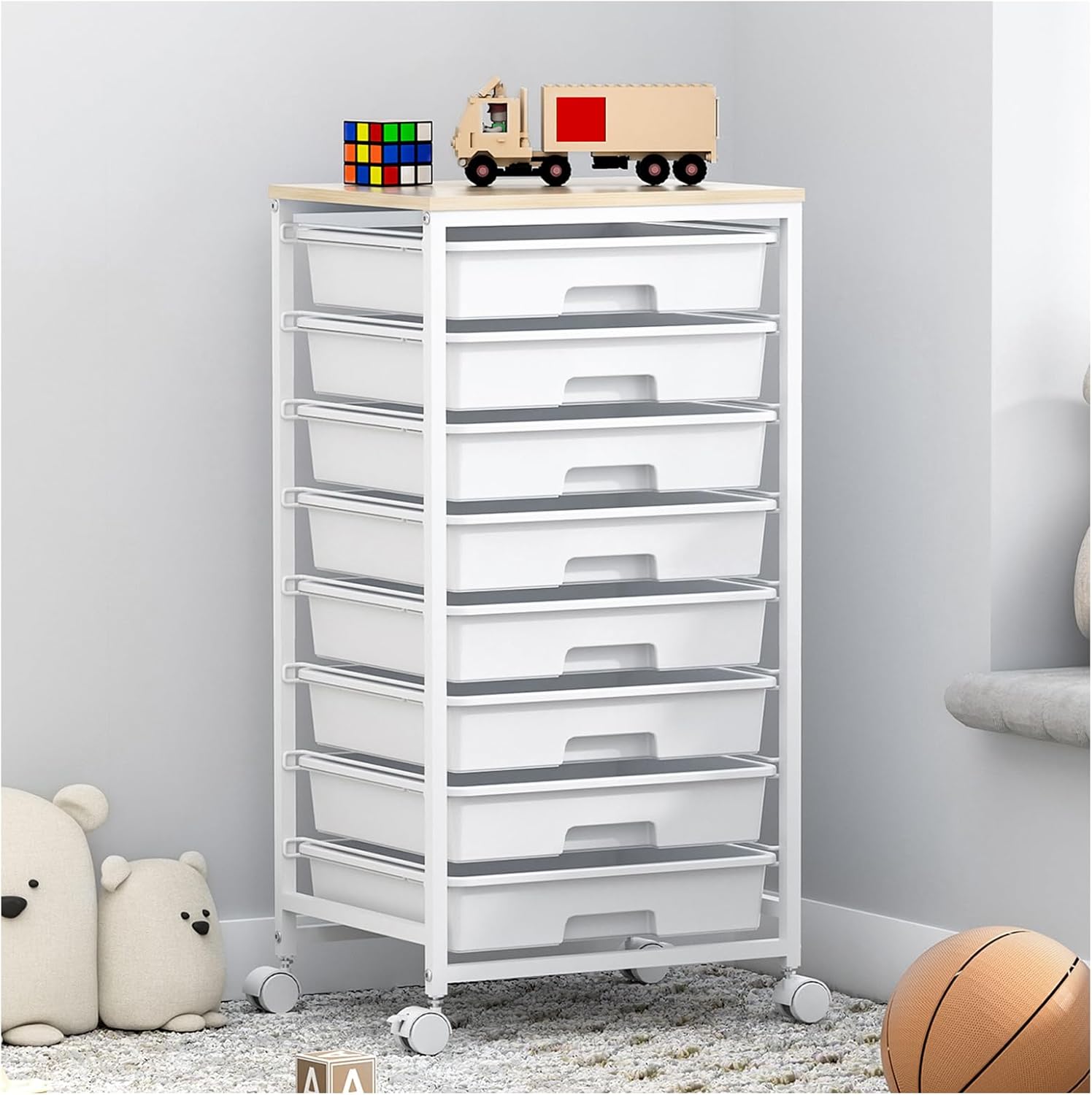 8 Door Storage Trolley