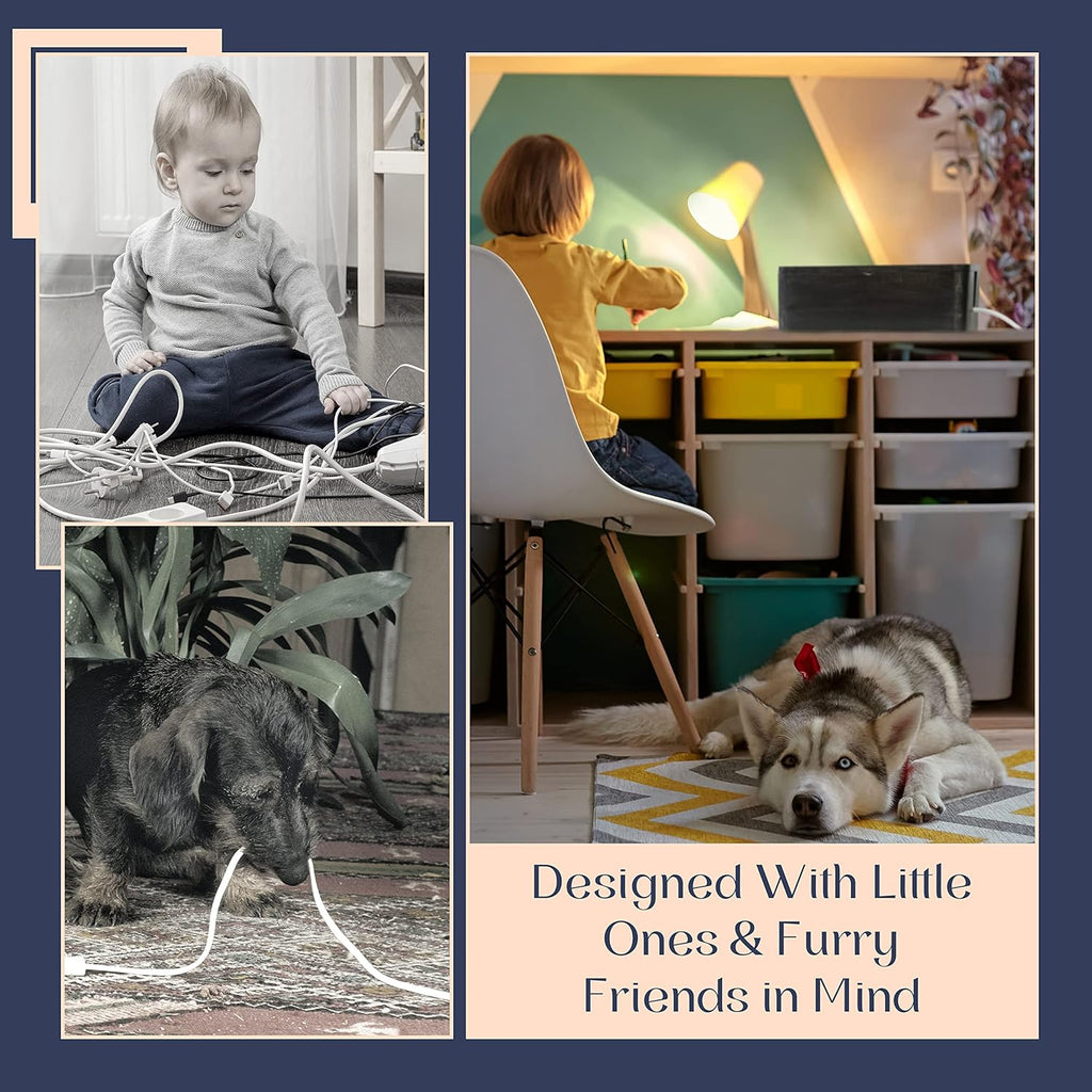 Cable Management Box – Large Desk Wire Organiser